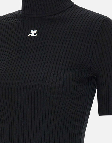 Maglia "Reedition" PERMPU026FI0001 BLACK COURREGES 