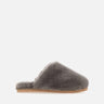 "Closed toe sheepskin fur slipper" FW161000L CHA MOU 