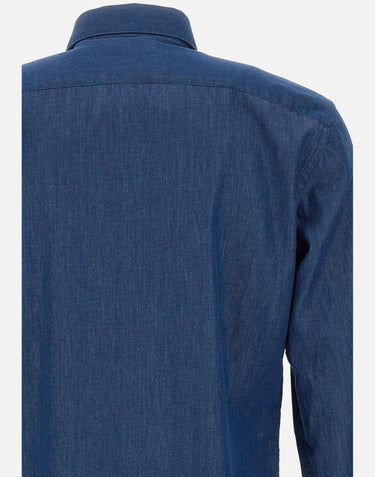 Camicia Regular in Denim NCMA150115LMJP U207 FAY 
