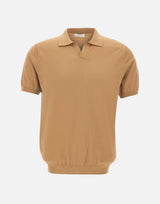 Polo Derby in cotone DK17008 NOCCIOLA DIKTAT 