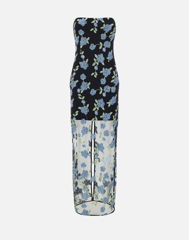 "Flower mesh tube dress" 113874 1000 ROTATE BIRGER CHRISTENSEN 