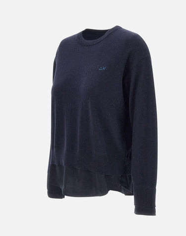"Sweater mixed fabrics" K45226 07 SUN68 