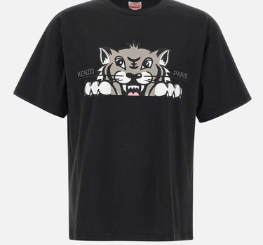 "Happy tiger t-shirt" FF65TS4514SG 99J KENZO PARIS 