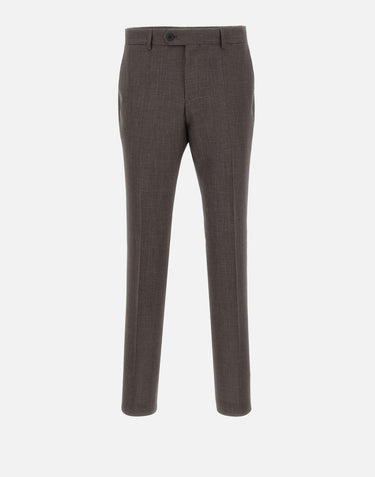 Pantaloni slim fit in misto lana 50563826 208 BOSS 