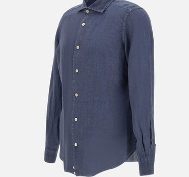 Camicia in lino M75CAMJ12 TET0I02619 ELEVENTY 