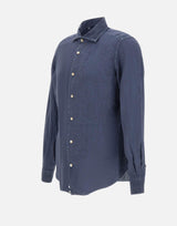 Camicia in lino M75CAMJ12 TET0I02619 ELEVENTY 