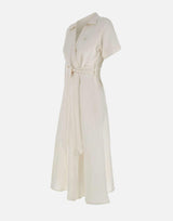 "Dress linen chemisier" S35225 01 SUN68 