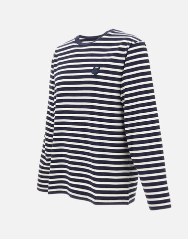 "Bold Fox Head Patch Marin Tee-Shirt" PM00122KJ0044 B481 MAISON KITSUNE' 