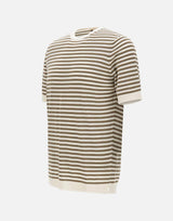 T-shirt in cotone a righe TS0MC CR14R15102 FILIPPO DE LAURENTIIS
