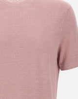 T-shirt in lino TSMC JERLINU411 FILIPPO DE LAURENTIIS 