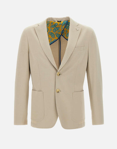 Blazer in cotone strech 3832G2900MC 25327322 MANUEL RITZ 