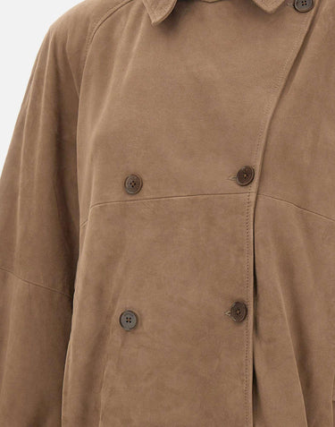 Giacca over in pelle scamosciata 115310 1683 ROTATE BIRGER CHRISTENSEN 