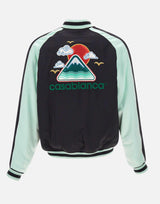 "Satin bomber jacket" MPF25JK383 01 CASABLANCA 