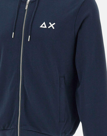 "Hoodie zip basic fleece" F35101 07 SUN68 