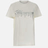 T-shirt in jersey di  cotone 4T063A N0103 BLUMARINE 
