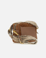Borsa a tracolla "Nina" in pelle BS12060 CMNASPMCOGNAC GIANNI CHIARINI 