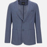 Blazer slim fit in lana vergine 50561991 466 BOSS 
