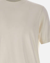 Maglia a maniche corte in misto seta e cotone 300421 025 KANGRA 