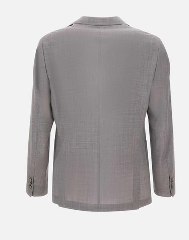 Blazer slim fit in lana vergine 50561991 072 BOSS 