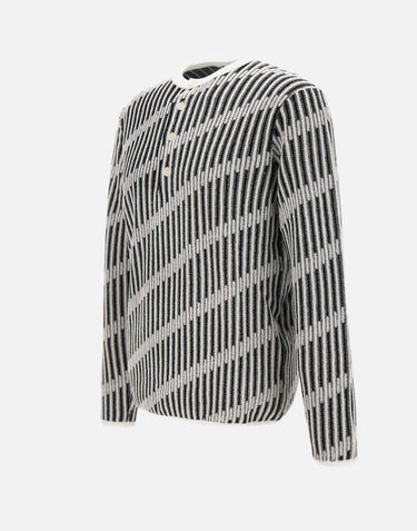 Maglia in lana e viscosa EM003517 AF19553FC005 EMPORIO ARMANI 
