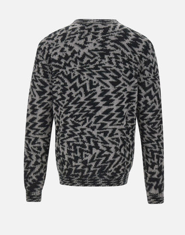 Maglione "Jumper" in lana e alpaca F5LAMAJP159 10113 LANEUS 