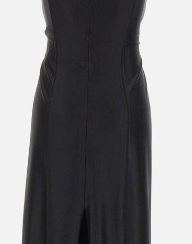 Abito midi con scollo strutturato 26EJR0308VI0267 P001 RABANNE 