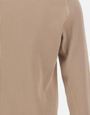 Felpa in cotone biologico a nido d'ape 6100056S0044 V009A STONE ISLAND 