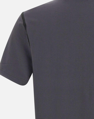 T-shirt "Tee tape" in cotone stretch 50531230 027 BOSS 