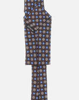 Cravatta in seta con micromotivo UCRVKRC01M3407 001 KITON 