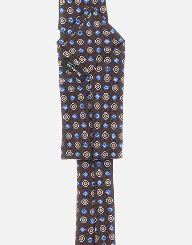 Cravatta in seta con micromotivo UCRVKRC01M3407 001 KITON 