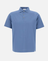 Polo in cotone Supima DK87102 INDACO DIKTAT 