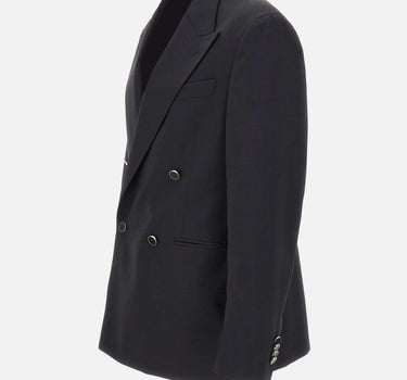 Blazer doppiopetto relaxed fit in fresco lana stretch 4032G2002Y 26000099 MANUEL RITZ 