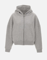 Felpa over con cappuccio e zip ESSS26HO03012 6236 ENTIRE STUDIOS 