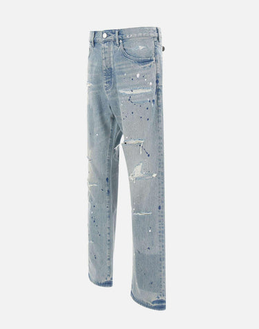 Jeans "Patch repairs Foil" P011 TRFL325LTINDIGO PURPLE BRAND 