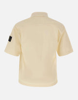 Camicia in twill di cotone biologico stretch 1100025S0A10 V0093 STONE ISLAND 