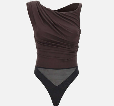 Body in jersey con spalla gioiello BO01361E2 EV9 ELISABETTA FRANCHI 