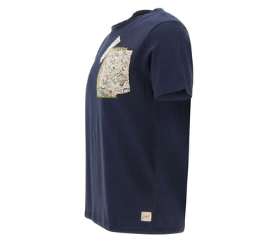 T-shirt "Pocket" POCKET VR0430BLU BOB 