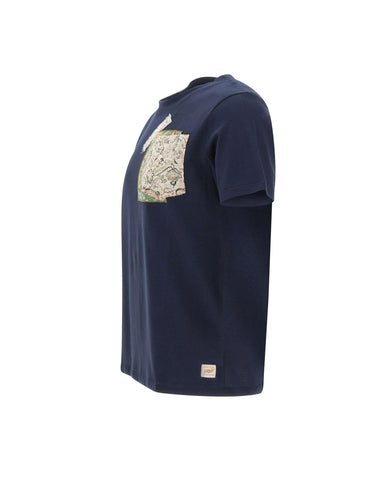 T-shirt "Pocket" POCKET VR0430BLU BOB 