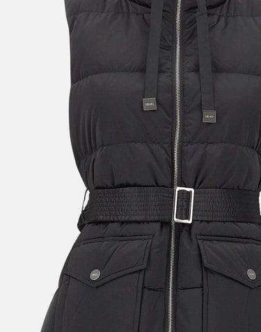 Gilet lungo imbottito MF5292T017A 22222 LIU-JO 