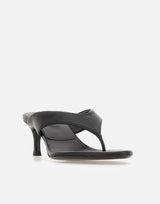 Mules in pelle con tacco kitten 116099 100 ROTATE BIRGER CHRISTENSEN 