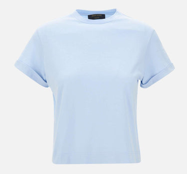 T-shirt in cotone a girocollo 60264 80500512 GRAN SASSO 