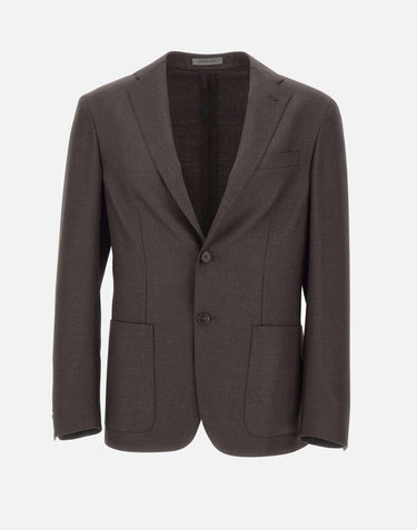 Blazer in lana e seta 26X579 26182650307R CORNELIANI 