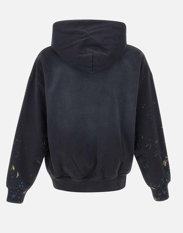 Felpa "MWT Fleece" P401 MFBS325BLACK PURPLE BRAND 
