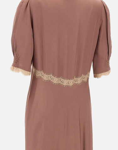 Abito "Annina" 0100203112607343 MOCHA RIXO 
