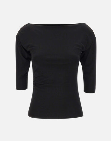 Blusa con arriciature RP1MA001 0001 KAOS 