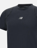 T-shirt  in lycra MT51607BK BLACK NEW BALANCE 
