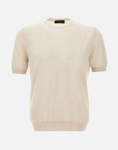Maglia a maniche corte in fresco cotone 43154 20731006 GRAN SASSO 