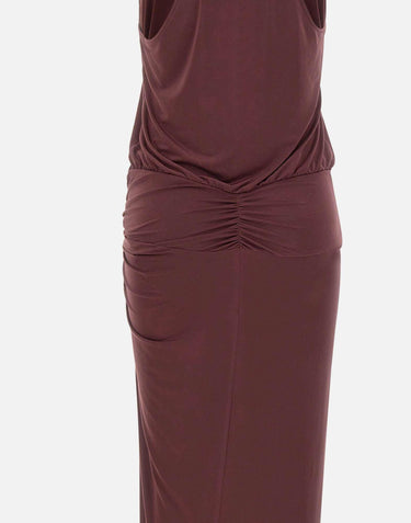 Abito lungo "Juno" TM190147B TJP142ROUGENOIR THE ANDAMANE 