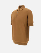 Polo in crepe di cotone PL1MC CR14R090 FILIPPO DE LAURENTIIS 