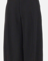Pantaloni "Eugenie" 1425WTR006632C BLACK VICTORIA BECKHAM 